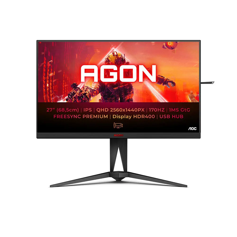 AOC AGON AG275QX, 27", 2XHDMI, 2xDP, QHD