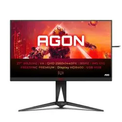 AOC AGON AG275QXN, 27", 2XHDMI, 2xDP, QHD, 165Hz