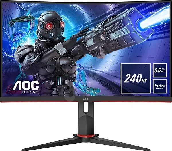 AOC C27G2ZU, 27", 2xHDMI, DP, 240Hz, 0,5ms, HAS