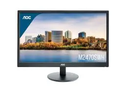 AOC LED VA 24" M2470SWH, VGA, 2xHDMI, zvu