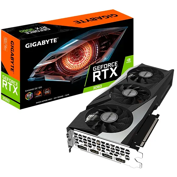 Gigabyte NVIDIA GeForce RTX 3060 GAMING OC 12 GB grafička kartica