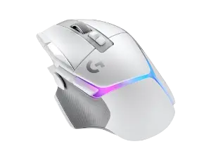 Logitech G502 X PLUS bežični gaming miš, bijeli
