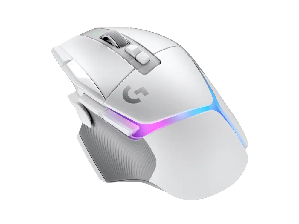 Logitech G502 X PLUS bežični gaming miš, bijeli