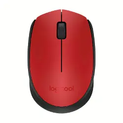 Logitech M171 bežični optički miš, crveno-crna