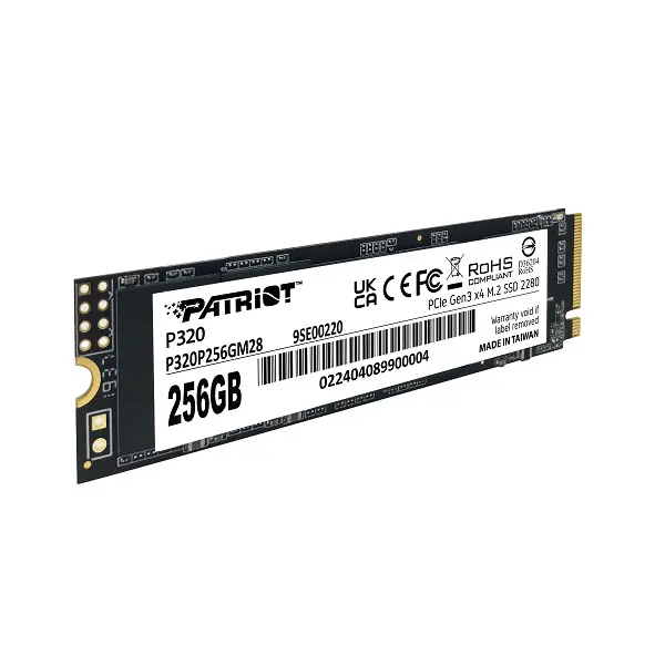 Patriot SSD P320 R2200/W1200, 256GB, M.2 NVMe P320P256GM28