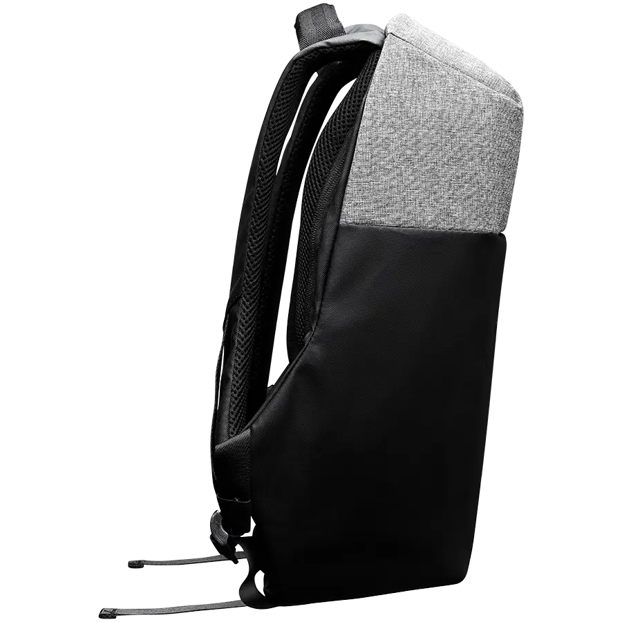 CANYON BP-G9, Anti-theft backpack for 15.6'' laptop, material 900D glued polyester and 600D polyester, black/dark gray, USB cable length0.6M, 400x210x480mm, 1kg,capacity 20L