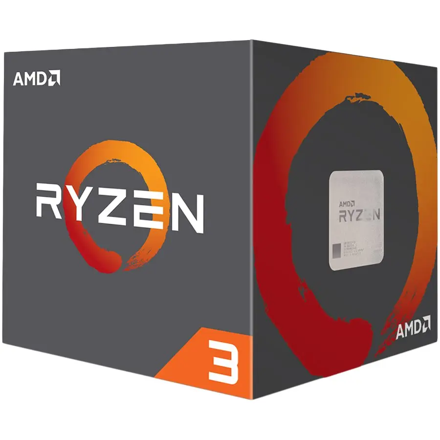 AMD Ryzen 3 4C/8T 3100(3.9GHz,18MB,65W,AM4) box, with Wraith Stealth cooler