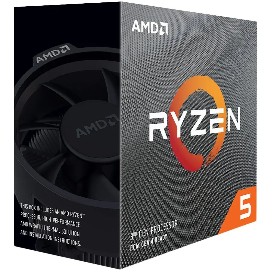 AMD Ryzen 5 6C/6T 3500X (3.6/4.1 Boost GHz,35MB,65W,AM4) box, with Wraith Stealth cooler