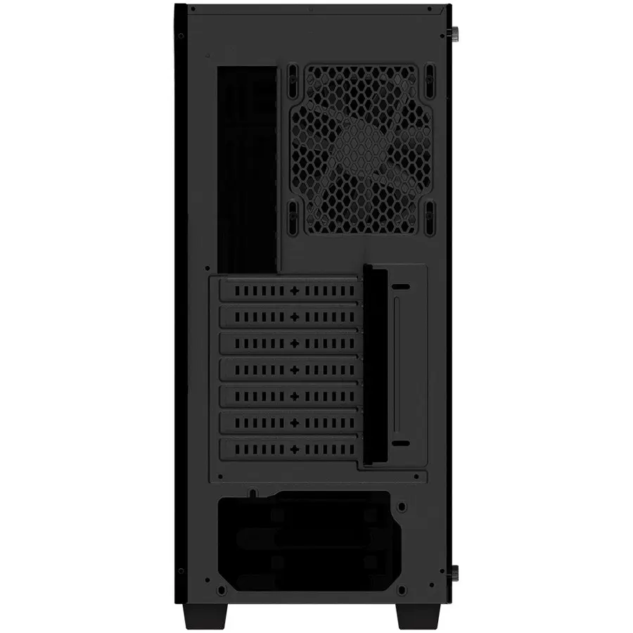 Chassis Gigabyte C200 GLASS Midi Tower, ATX, 2xUSB3.0, RGB, Full-Size Black Tempered Glass Side Panel, Liquid Cooling Compatible, Dust Filter, 1x120mm Fan
