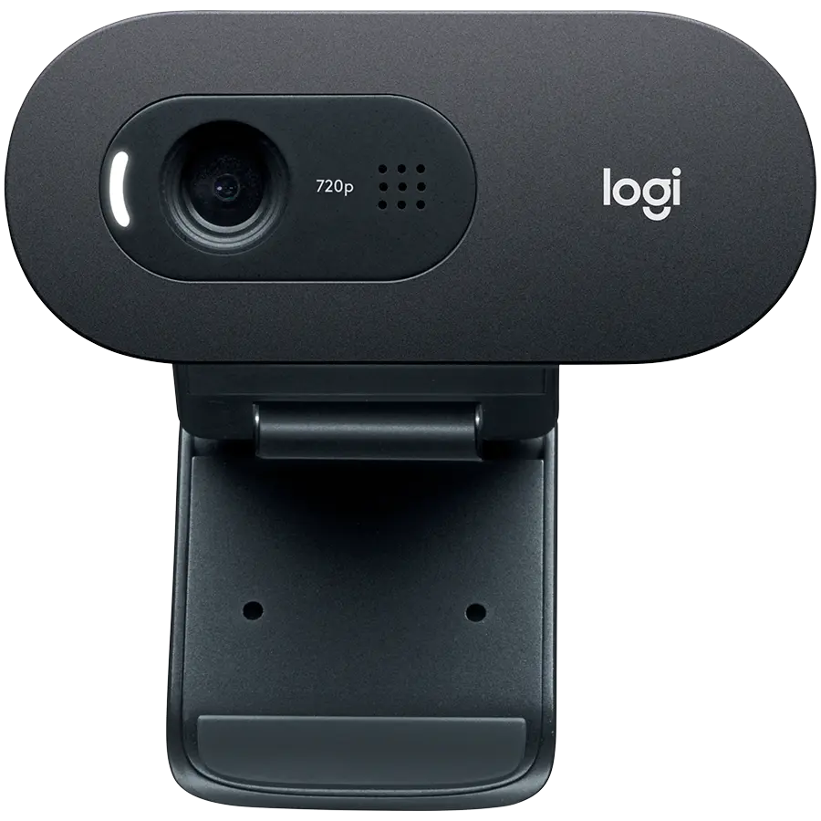 LOGITECH C505 HD Webcam - BLACK - USB