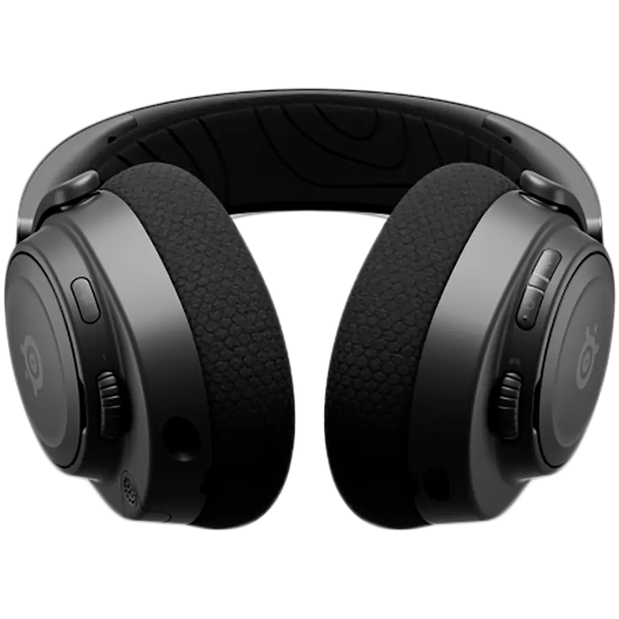 SteelSeries I Arctis Nova 7 I Gaming Headset I Wireless / High Fidelity Drivers w/ 360° Spatial Audio / Simultaneous Wireless (2.4GHz and Bluetooth) / 38-hour battery life / Noise-cancelling mic. / Multi-platform USB-C dongle compatable w/ PC, Mac, PlayStation, Switch, Meta Quest 2, and mobile I Black