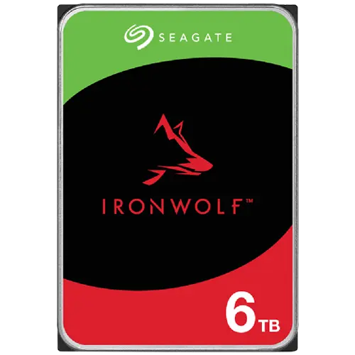 SEAGATE IronWolf NAS (3.5''/6TB/SATA 6Gb/s/rpm 5400) tvrdi disk