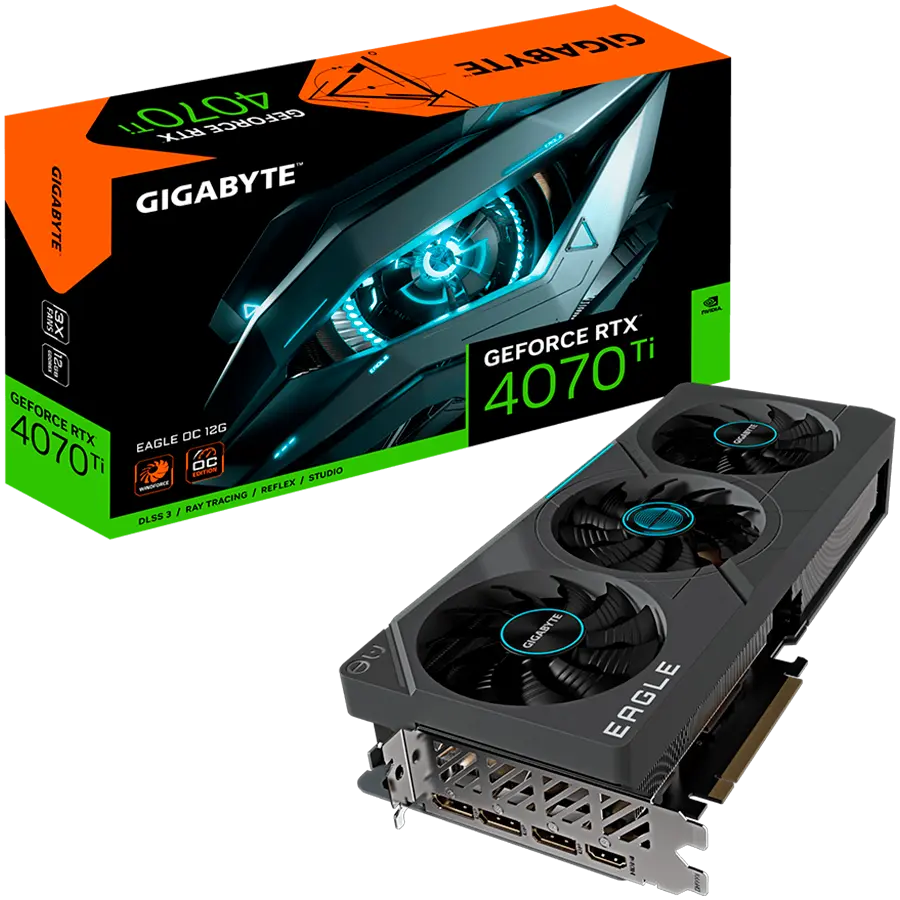 Gigabyte NVIDIA GeForce GeForce RTX 4070 TI EAGLE OC 12 GB grafička kartica