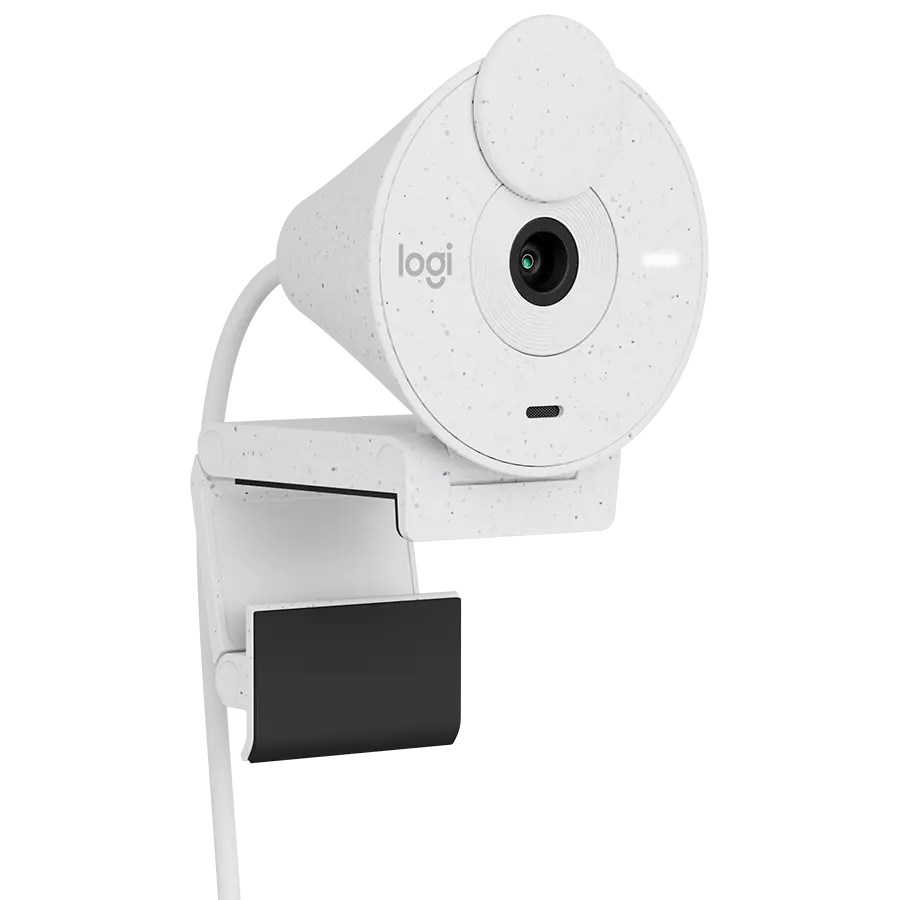 LOGITECH Brio 300 Full HD webcam - OFF-WHITE - USB