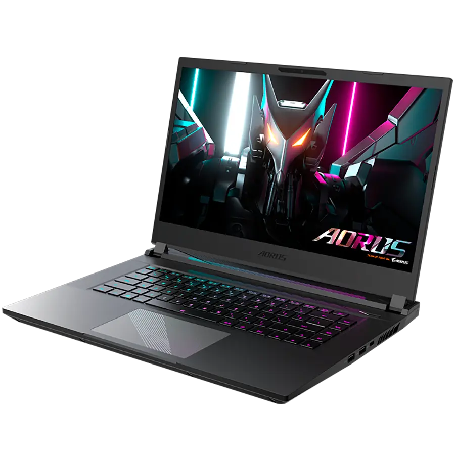 Gigabyte Notebook AORUS 15 9KF 15.6in (1920x1080@144Hz) IPS, Intel Core i5-12500H, 8GB (1x8GB) DDR5 4800MHz, 512GB Gen4, RTX 4060 8GB 140W, 1xTB4, USB3.2A, Type-C, mDP, HDMI, Intel WiFi/BT 6E, FHDCam, Backlit KB, Li-Po 99Wh, Win11 Home