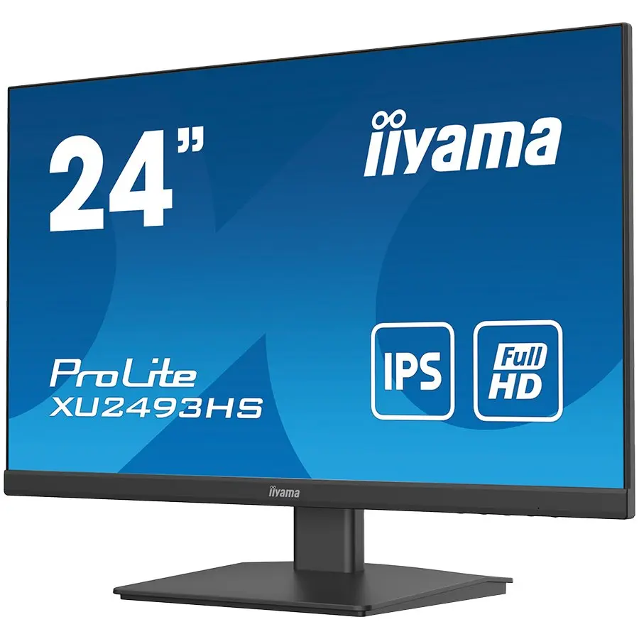 IIYAMA Monitor LED XU2493HS-B5 23.8" IPS 1920 x 1080 @75Hz 250 cd/m² 1000:1 4ms HDMI DP Tilt