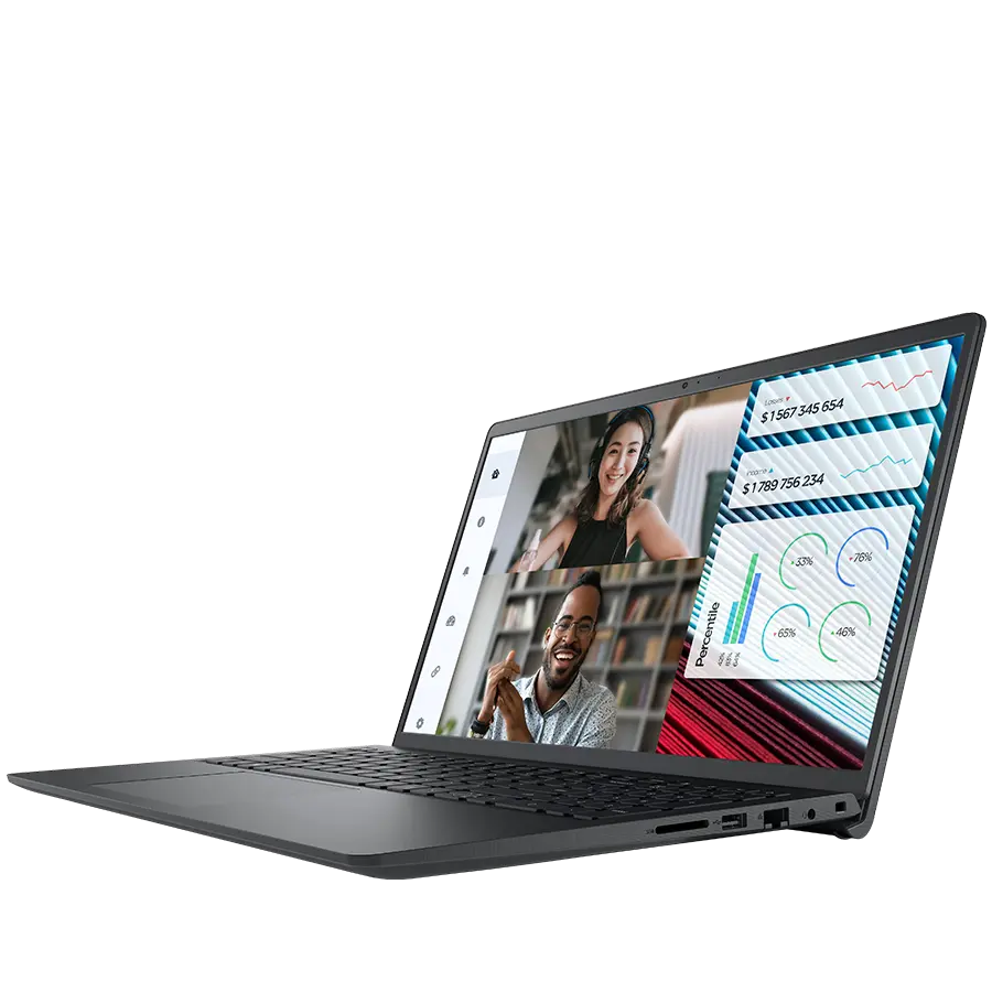 Dell Vostro 3520, 15.6in FHD (1920x1080), Intel Core i7-1255U (12MB, 4.7 GHz), 16GB (2x8GB) DDR4, M.2 512GB PCIe, Intel Iris Xe, WiFi, BT, HDMI, 2xUSB 3.2, USB 2.0, RJ-45, Cam, Mic, Backlit kb, Win11Pro, 3Y PS NBD