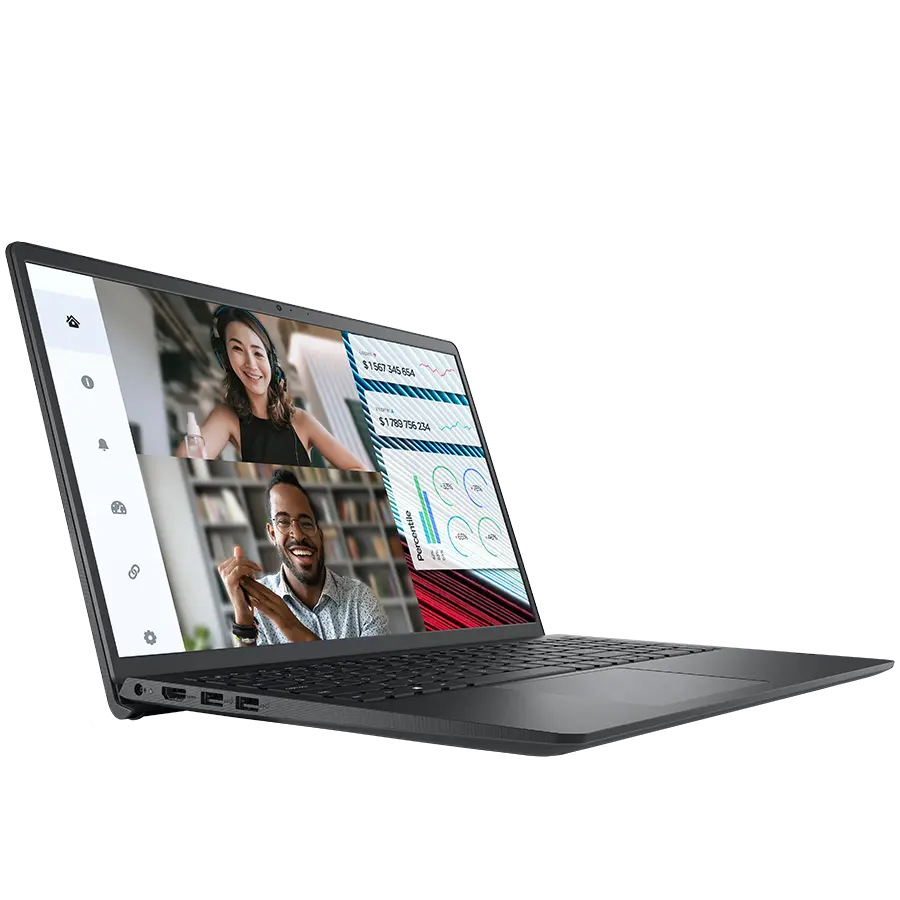 Dell Vostro 3520, 15.6in FHD (1920x1080), Intel Core i7-1255U (12MB, 4.7 GHz), 16GB (2x8GB) DDR4, M.2 512GB PCIe, Intel Iris Xe, WiFi, BT, HDMI, 2xUSB 3.2, USB 2.0, RJ-45, Cam, Mic, Backlit kb, Win11Pro, 3Y PS NBD