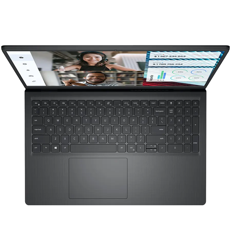 Dell Vostro 3520, 15.6in FHD (1920x1080), Intel Core i7-1255U (12MB, 4.7 GHz), 16GB (2x8GB) DDR4, M.2 512GB PCIe, Intel Iris Xe, WiFi, BT, HDMI, 2xUSB 3.2, USB 2.0, RJ-45, Cam, Mic, Backlit kb, Win11Pro, 3Y PS NBD