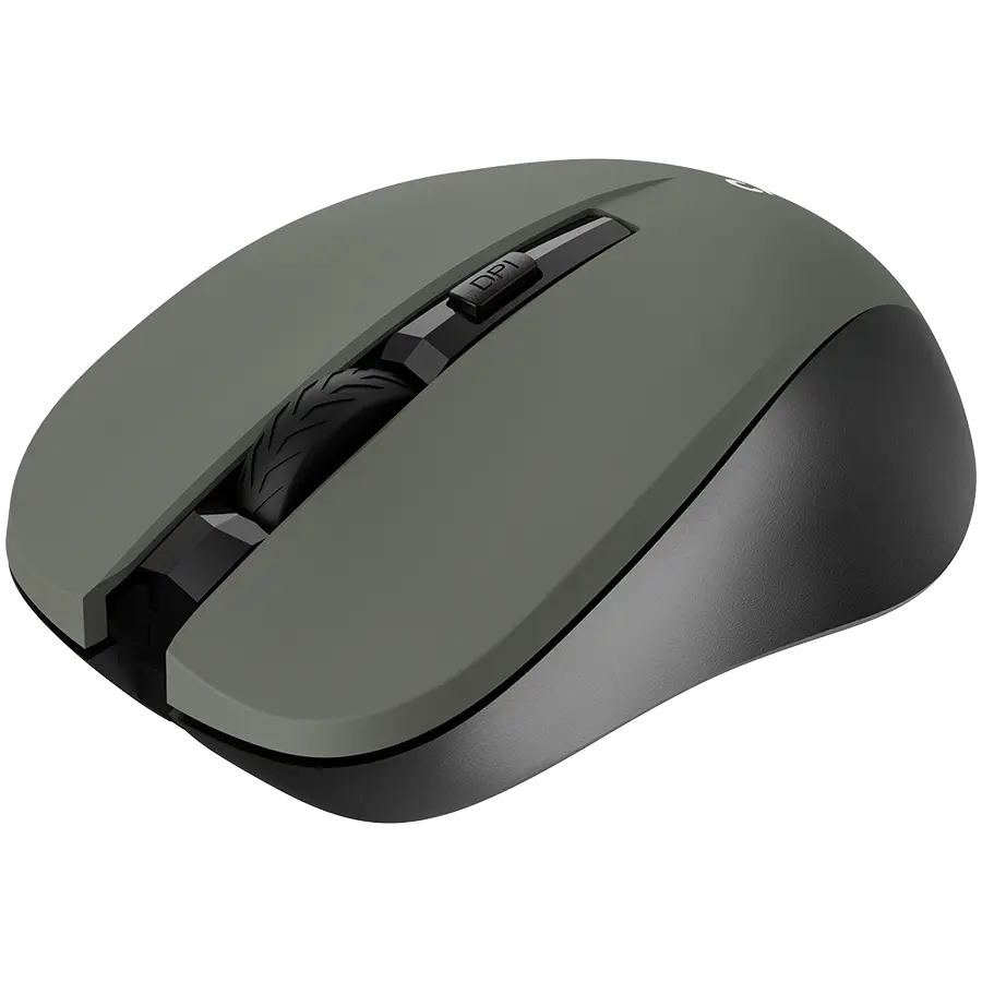 CANYON MW-1 2.4GHz wireless optical mouse with 4 buttons, DPI 800/1200/1600, Gray, 103.5*69.5*35mm, 0.06kg