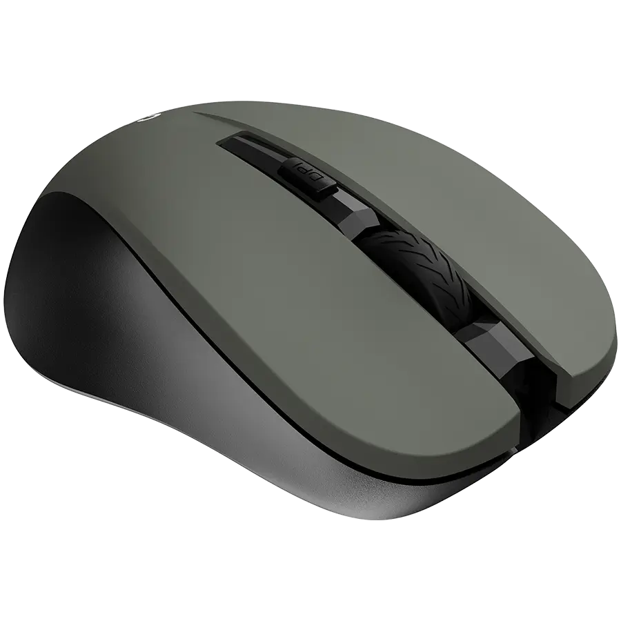 CANYON MW-1 2.4GHz wireless optical mouse with 4 buttons, DPI 800/1200/1600, Gray, 103.5*69.5*35mm, 0.06kg