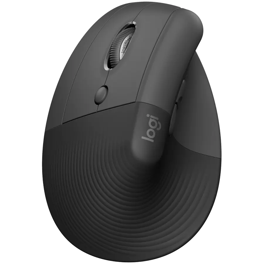 LOGITECH Lift Left Bluetooth Vertical Ergonomic Mouse - GRAPHITE/BLACK