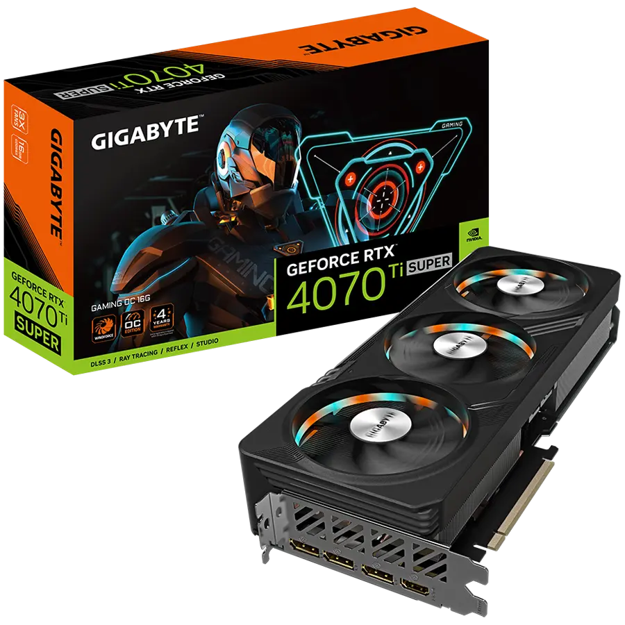 Gigabyte NVIDIA GeForce RTX 4070 TI SUPER GAMING OC 16 GB grafička kartical