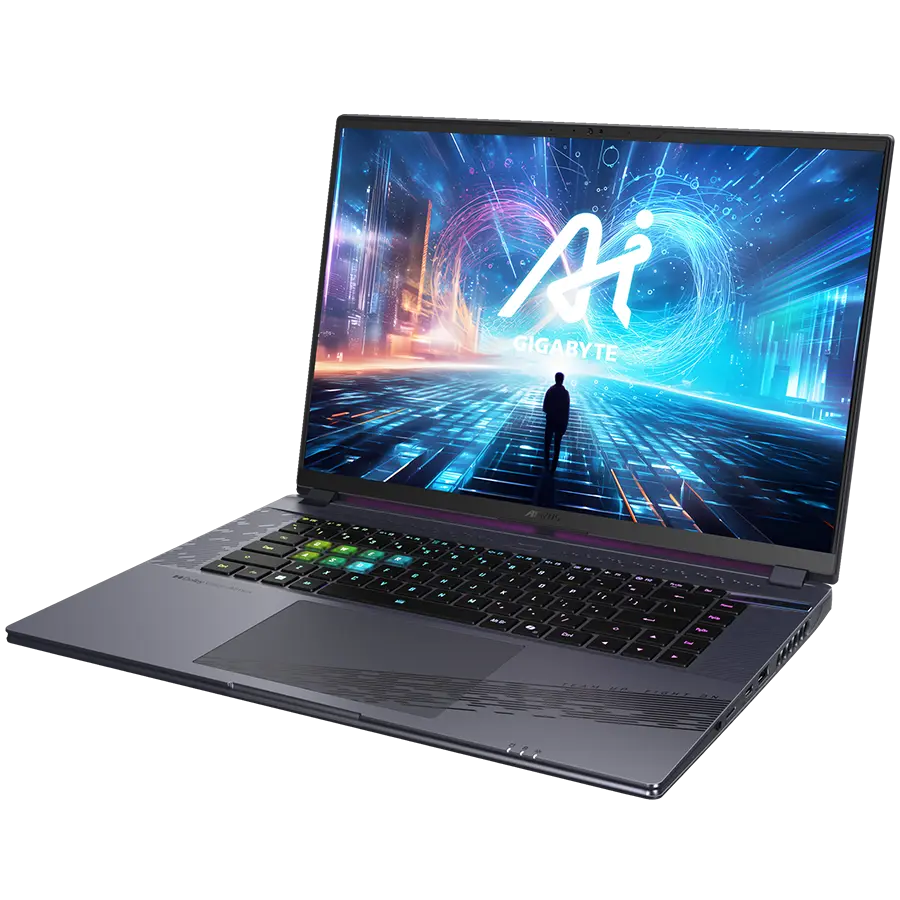 Gigabyte Notebook AORUS 16X 9SG 16.0in (2560x1600) WQXGA 165Hz, Intel Core i7-13650HX, 16GB (2x8GB) DDR5 5600MHz, 1TB Gen4, RTX 4070 8GB, 1xTB4, USB3.2A, 1xType-C, HDMI, WiFi/BT 6E, FHDCam, RGB KB, Li-Po 99Wh, Win11 Home