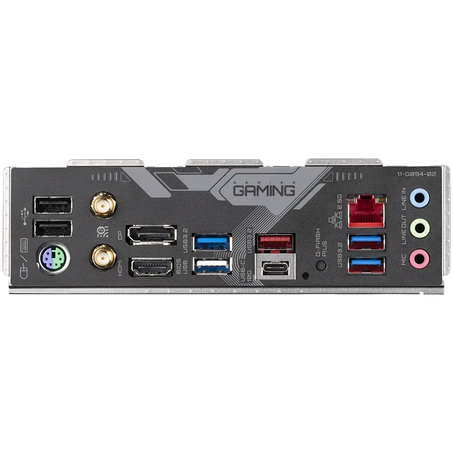 GIGABYTE MB B650 GAMING X AX V2 (AM5. 4xDDR5 128, 1x PCI-E 4.0 x16x16, 2x PCI-E 3.0 x16x1, 4x SATA, 3x M.2 PCIe 4.0, 3x USB Gen1, 1x USB Gen2, 3x USB 2.0, 1x USB 3.2 Gen 2 Type-C, 1xHDMI, 1xDP, Wi-Fi 6E, 2.5GbE LAN, ATX, Retail)