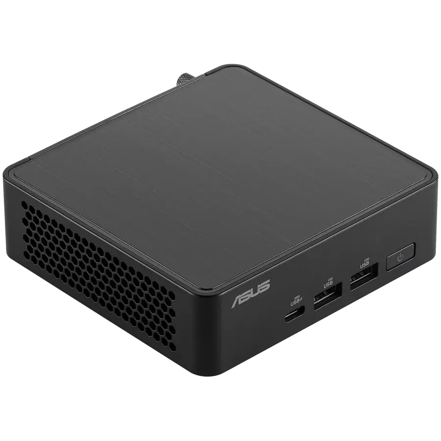 ASUS NUC 14pro/RNUC14RVKI300000I/Intel Core 3 100U/Intel Graphics/4xUSB/M.2 22x80 NVMe; 22x42 NVMe/2,5Gbe LAN/2xHDMI/ 2x Thunderbolt 4 (USB-C+DP)/no Storage/no RAM/AX211.D2WG.NV/no OS/No Cord/Slim Kit(L6)/EAN:4711387492239