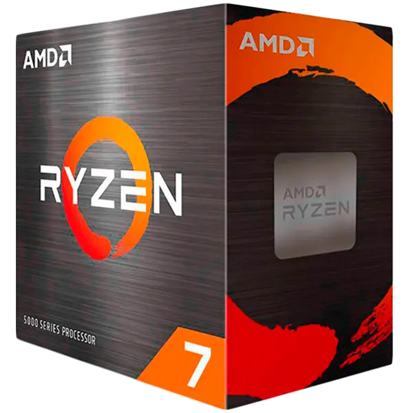 AMD CPU Desktop Ryzen 7 8C/16T 5700 (3.7/4.6GHz, 20MB,65W,AM4) box 100-100000743BOX