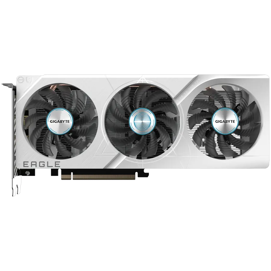 GIGABYTE Video Card NVIDIA GeForce RTX 4060 EAGLE OC ICE 8G, GDDR6 8GB/128bit, PCI-E 4.0 x8, 1x8-pin, Retail GV-N4060EAGLEOC ICE-8GD