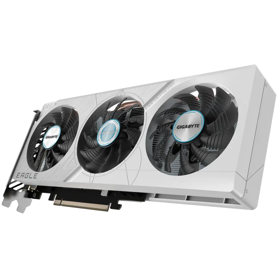 GIGABYTE Video Card NVIDIA GeForce RTX 4060 EAGLE OC ICE 8G, GDDR6 8GB/128bit, PCI-E 4.0 x8, 1x8-pin, Retail GV-N4060EAGLEOC ICE-8GD