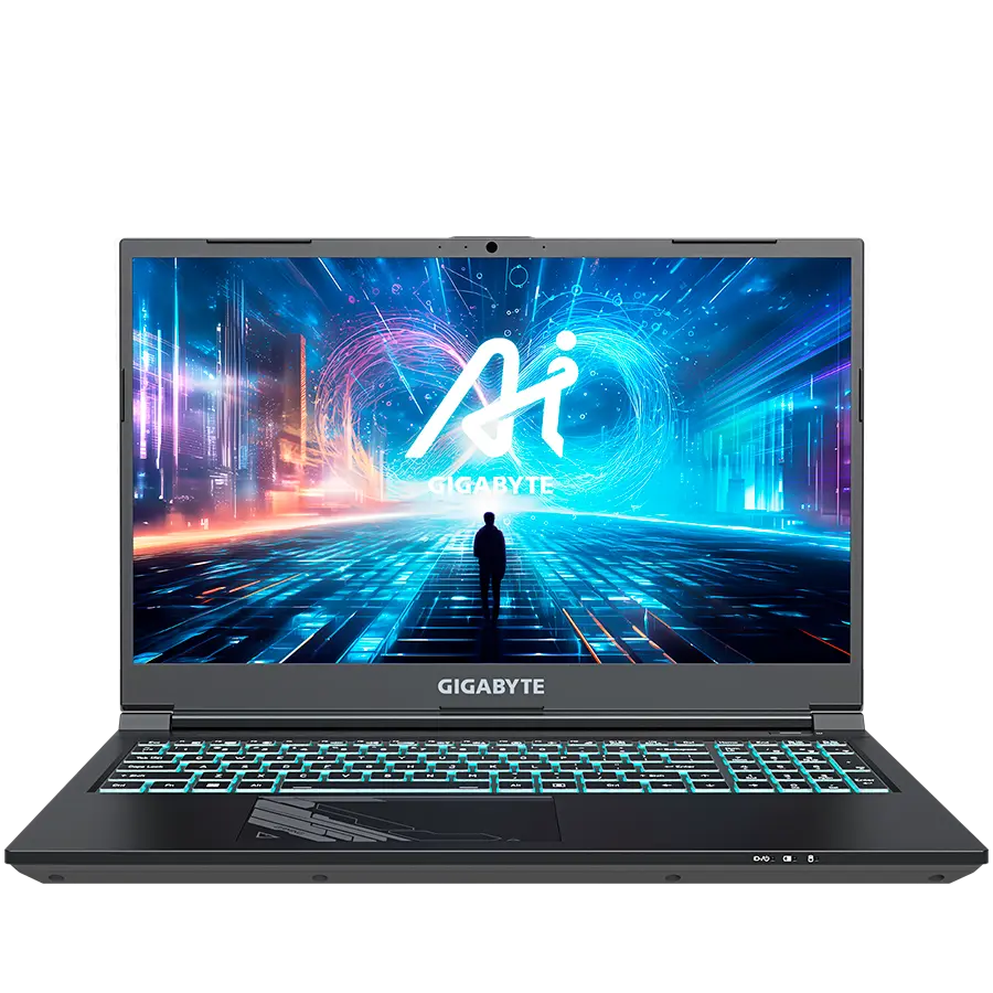 GIGABYTE Notebook G5 KF5 15.6in (1920x1080@144Hz) IPS, Intel Core i7-13620H, 16GB (2x8GB) DDR5 4800MHz, 1TB M.2 Gen4, NVIDIA GeForce RTX 4060 8GB, AX201 WiFi/BT, Backlit keyboard, no OS G5 KF5-H3EE354KD