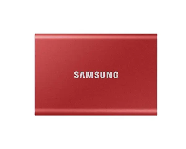 SSD Eksterni 500GB Samsung Portable T7 Metallic Red USB 3.2 MU-PC500R/WW