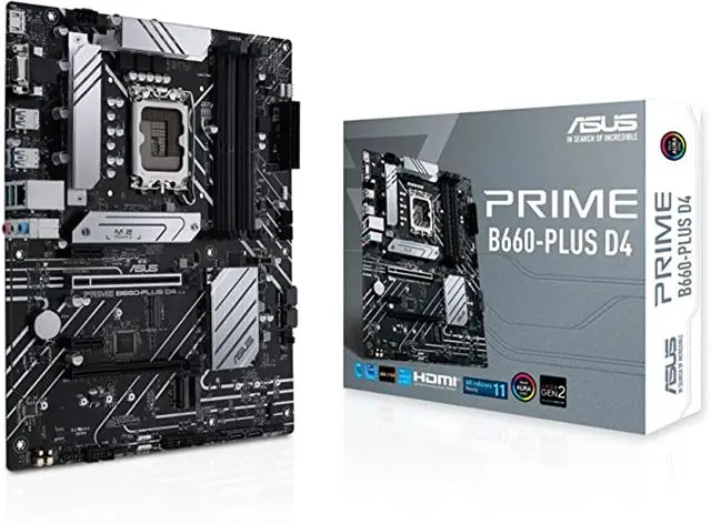 Asus PRIME B660-PLUS D4 (LGA1700, ATX) matična ploča