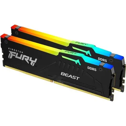 Kingston FURY Beast RGB DDR5 32GB (Kit of 2) 5200MHz CL40 memorija