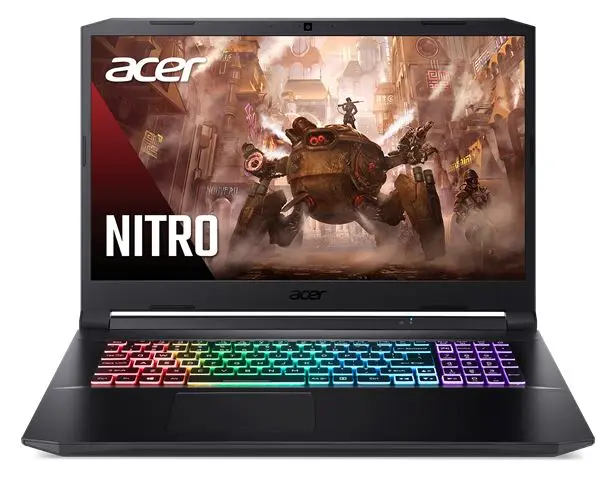 Acer Nitro AN517-41-R0XG, Ryzen 9 5900HX, RTX 3080, 32GB DDR4, 1TB SSD, No OS