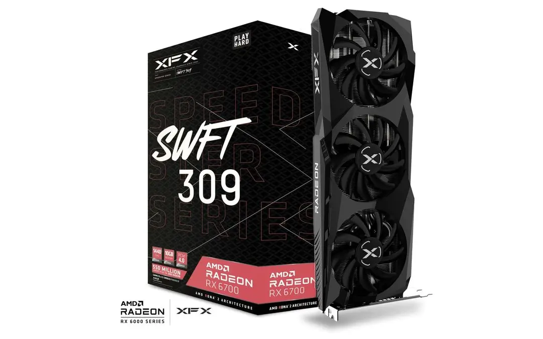 XFX AMD Radeon RX 6700 Core 10GB grafička kartica