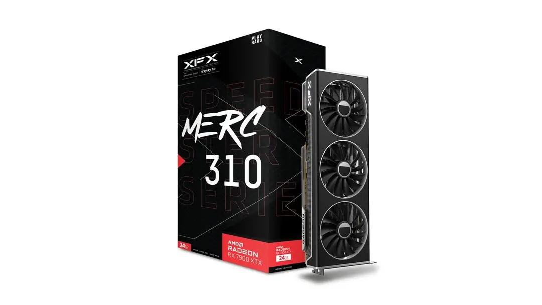 XFX AMD Radeon RX 7900 XTX Speedster MERC310 BLACK 24GB grafička kartica