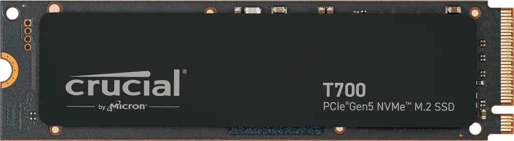 Crucial T700 4TB PCIe Gen5 NVMe M.2 SSD with heatsink, EAN: 649528936721