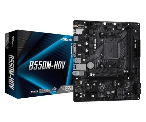 Asrock AMD AM4 B550M-HDV ASR-B550M-HDV