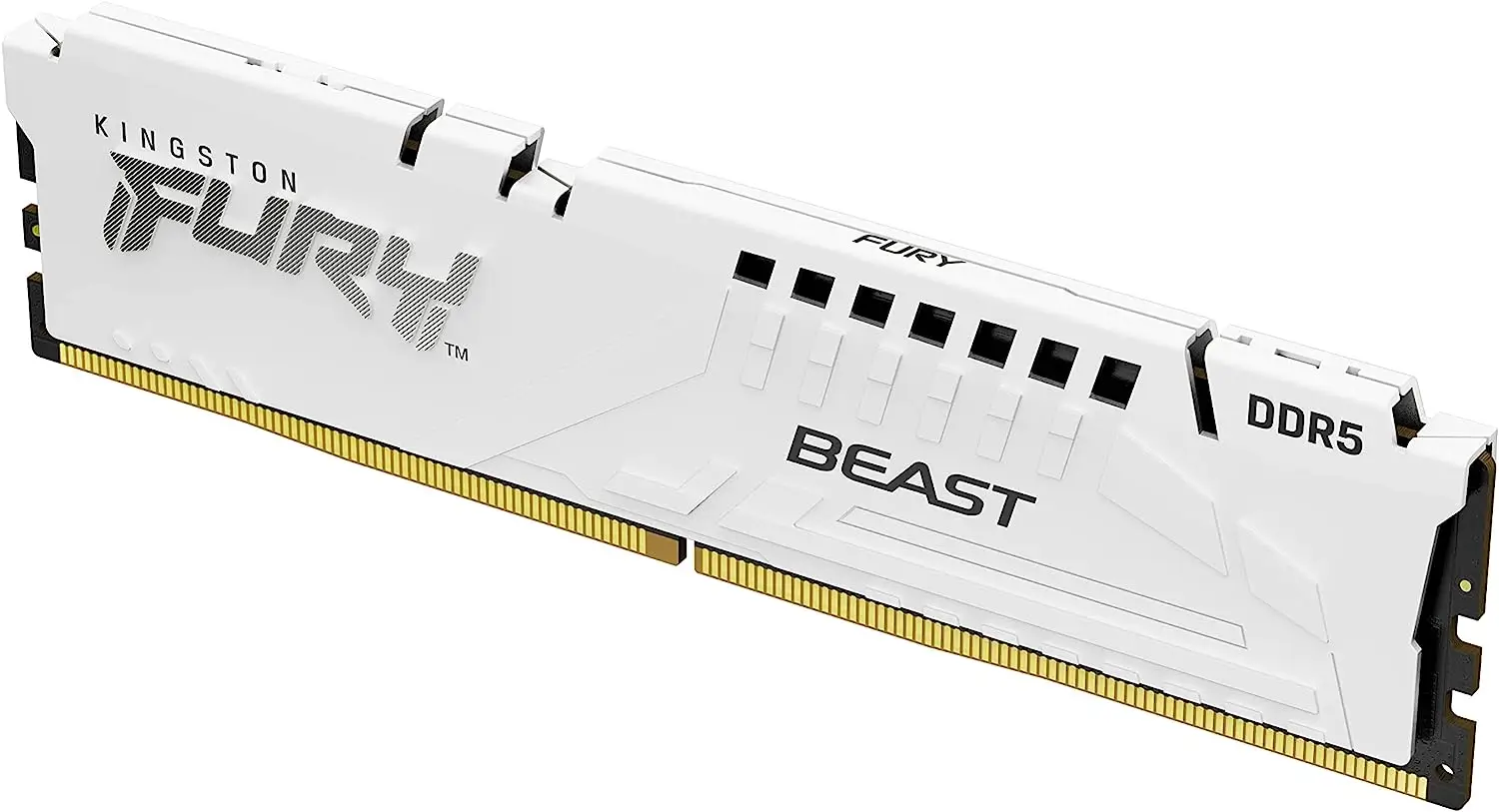 Kingston FURY Beast White DRAM 32GB 5600MT/s DDR5 CL40 DIMM (Kit of 2)  XMP EAN: 740617333985