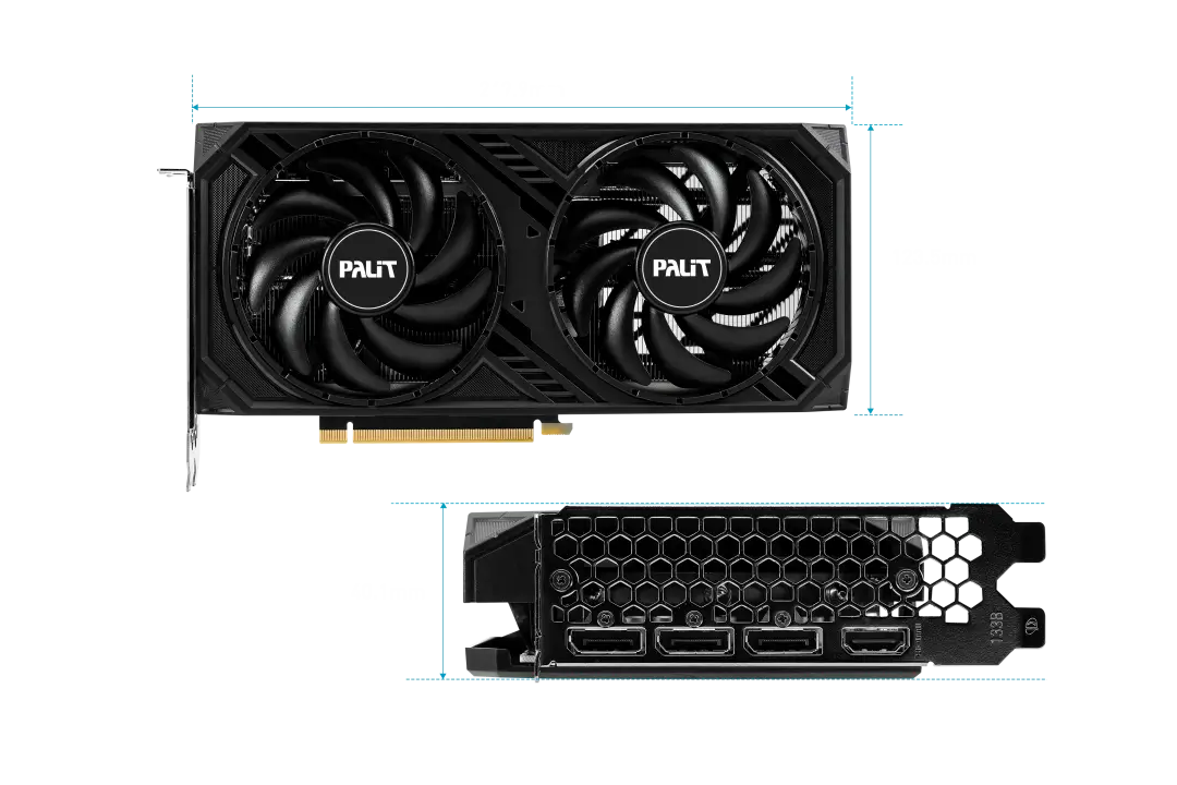 Palit NVIDIA GeForce RTX 4060 Ti Dual 8GB grafička kartica